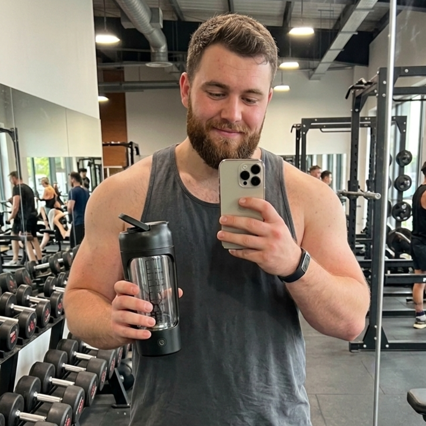 Promixx™ - שייקר אוטומטי לאבקות חלבון